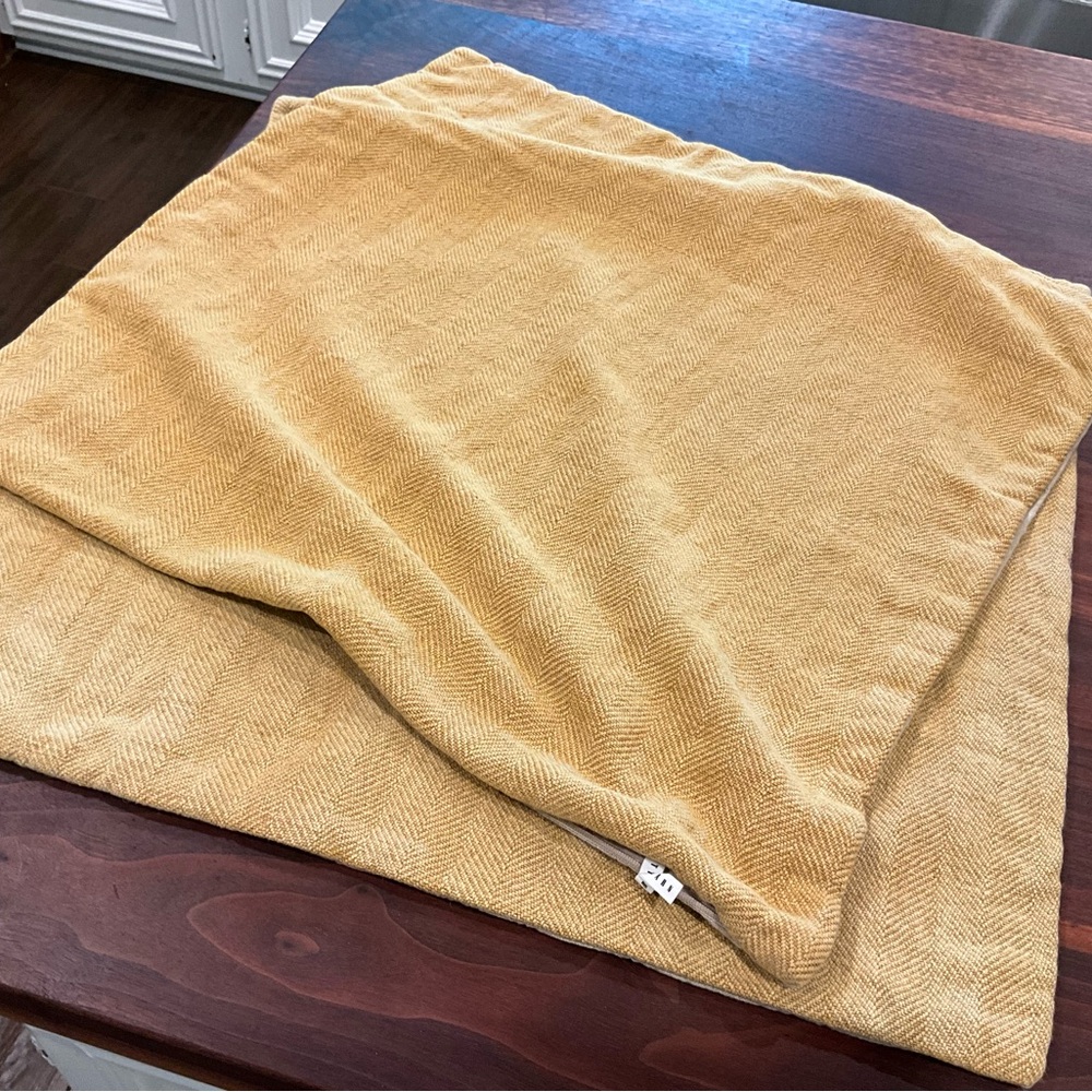 Pottery Barn Tan Decorative Pillow